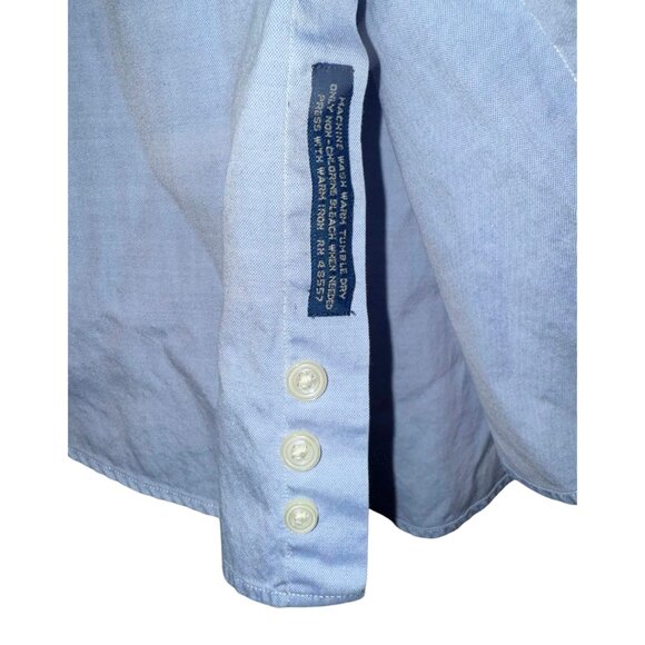 Cambridge Classics by Mervyn's Vintage Men's Pinpoint Oxford Dress Shirt - Picture 6 of 6